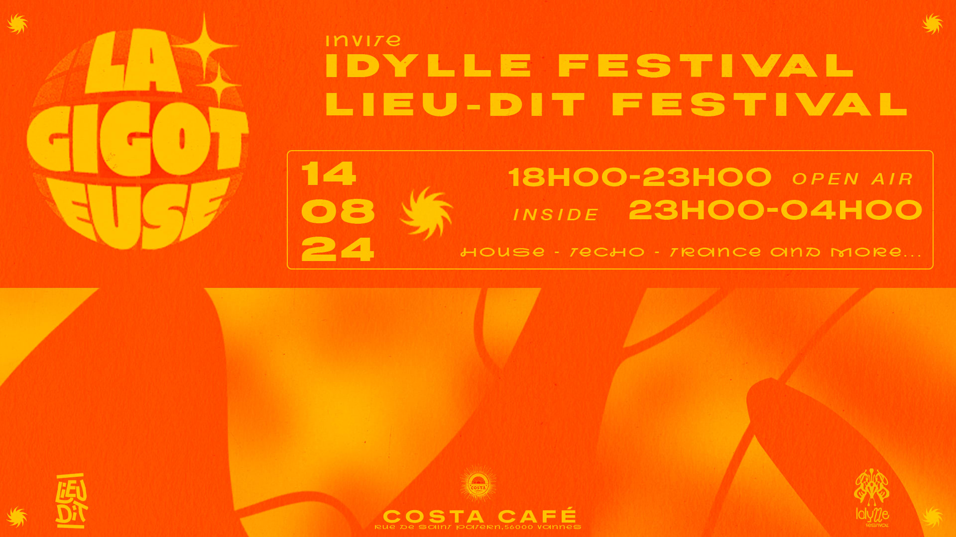 La Gigoteuse X Idylle X Lieu-Dit | Open Air + After Club Cover