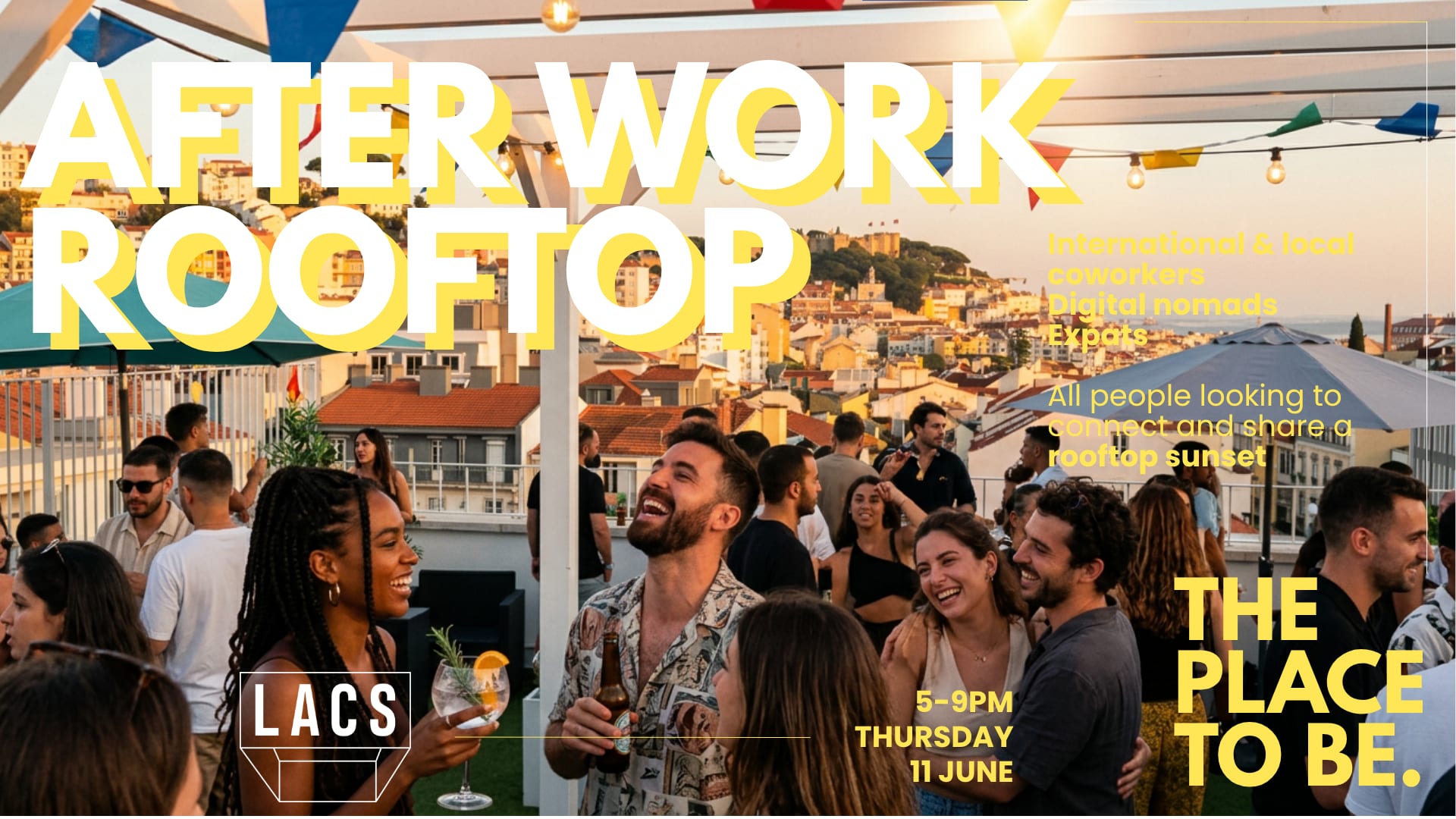 Rooftop Afterwork - Overtime Lisbon - 3 Edition Cover