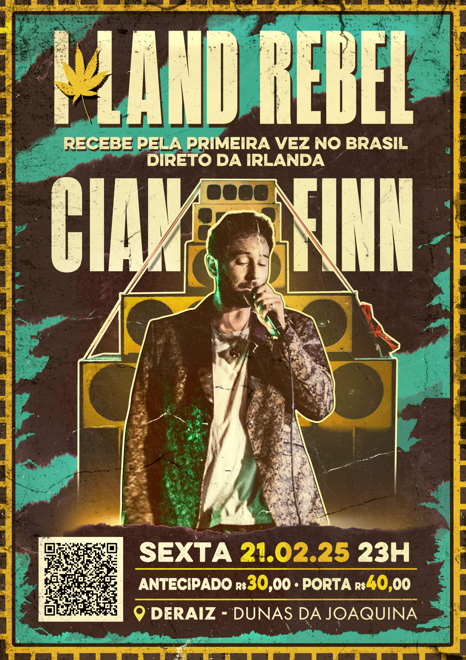 I Land Rebel Recebe Cian Finn Direto Da Irlanda Cover