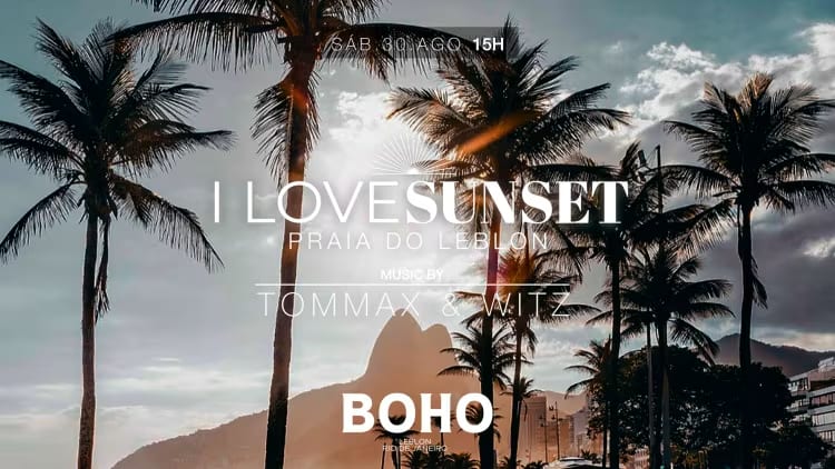 I Love Sunset : Praia Do Leblon : By Tommax & Witz Cover