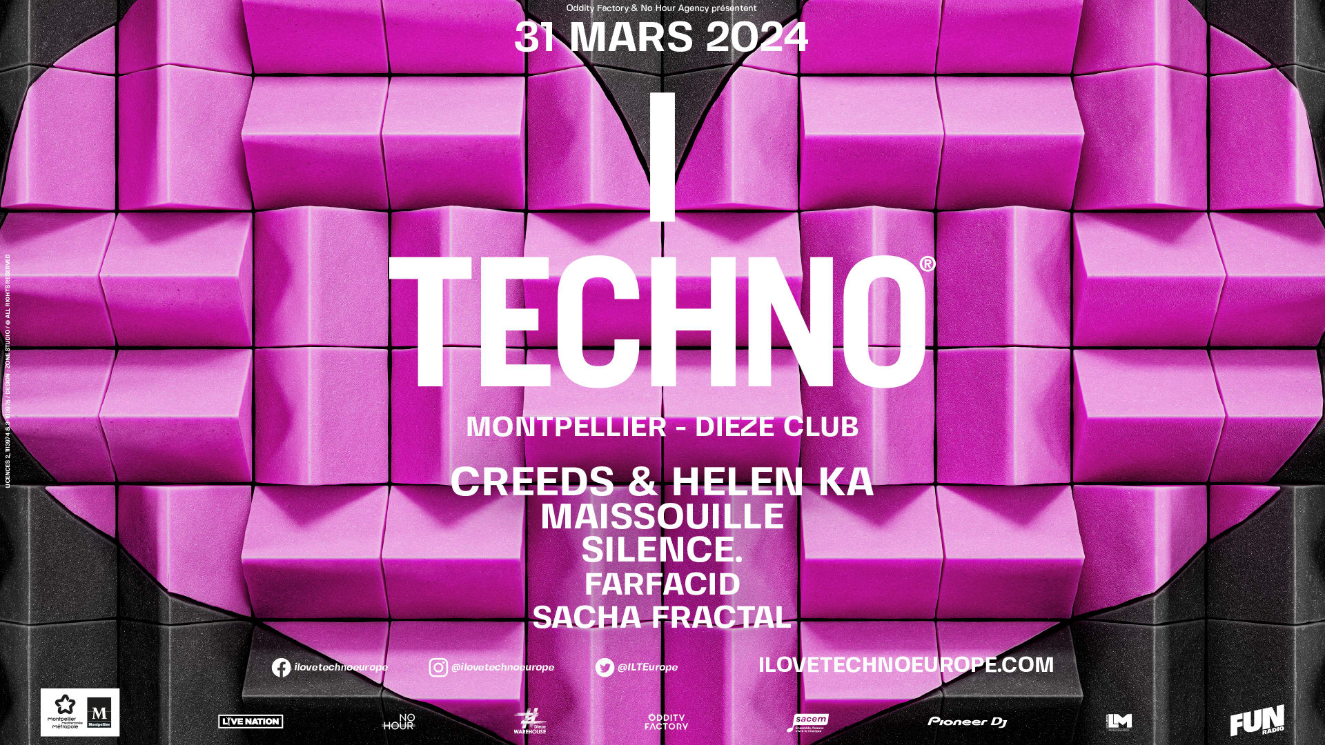 After I Love Techno 2024 # Dieze Dimanche Cover