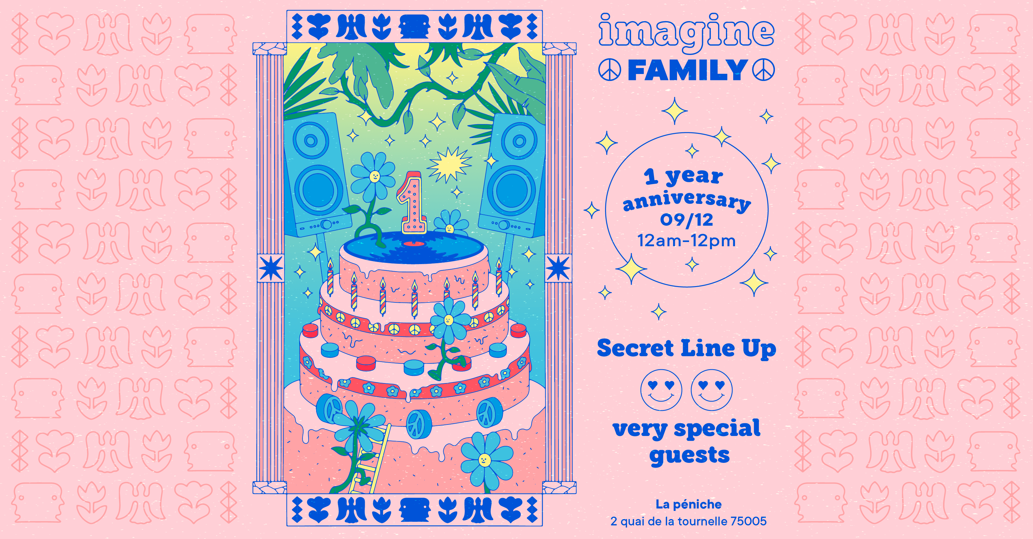 Imagine Family 1 Year Anniversary : Full Secret Line Up Cover