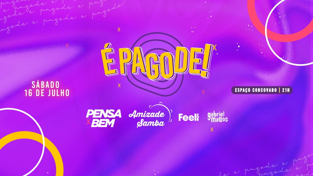 É Pagode - Amizade Samba E Pensa Bem Cover
