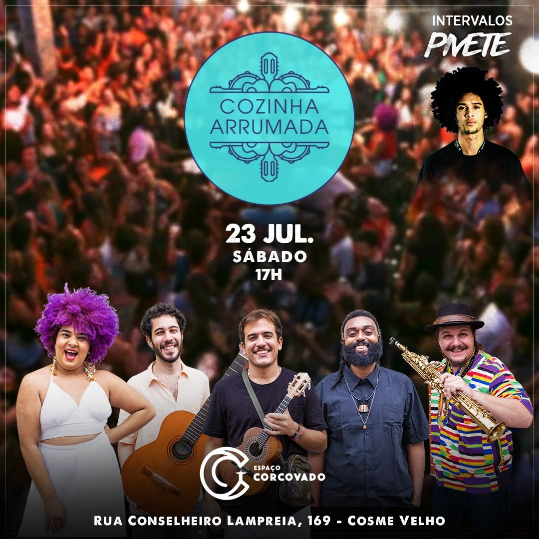 Pagode Do Cozinha Arrumada No Corcovado  Cover