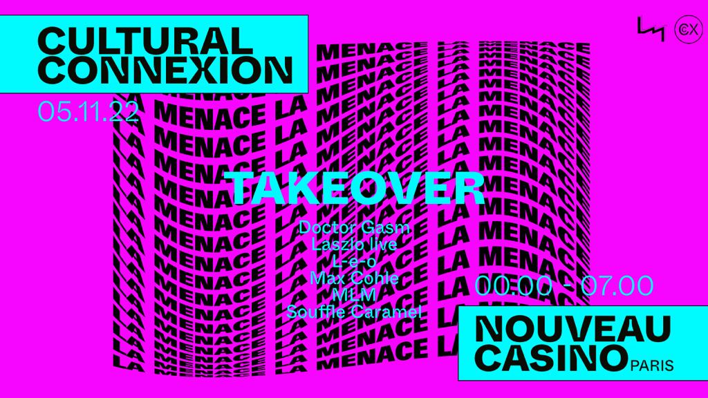 CCX D-1 : La Menace Records - Takeover  Cover