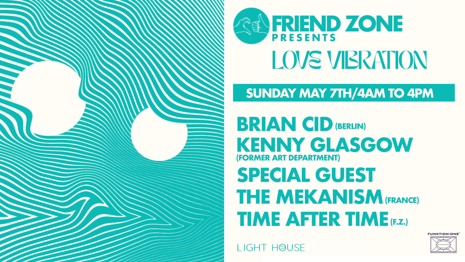 Friend Zone : Love Vibration ::  W/ Brian Cid  Kenny Glasgow Cover