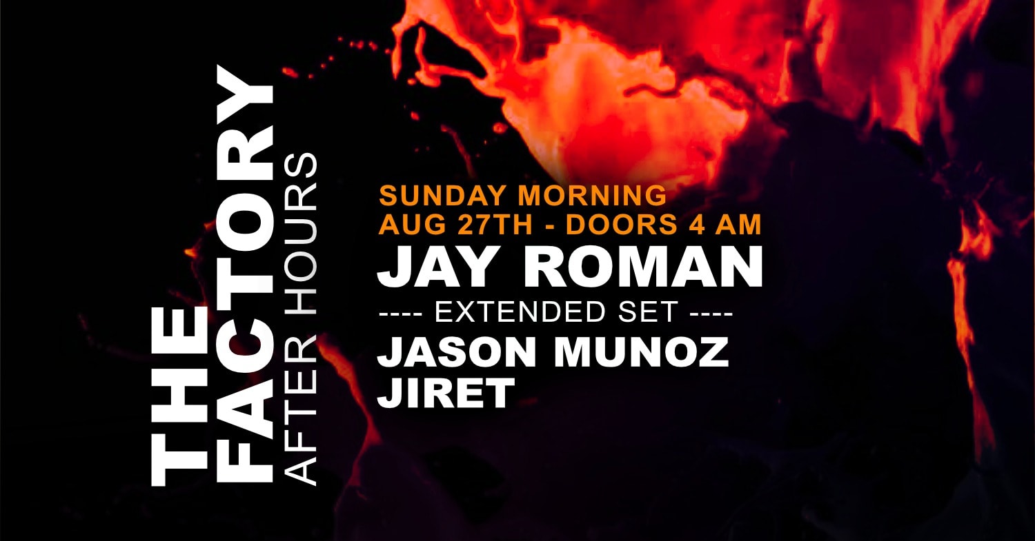 The Official Bklyn After Hours Special Guest -  Jay Roman Cover