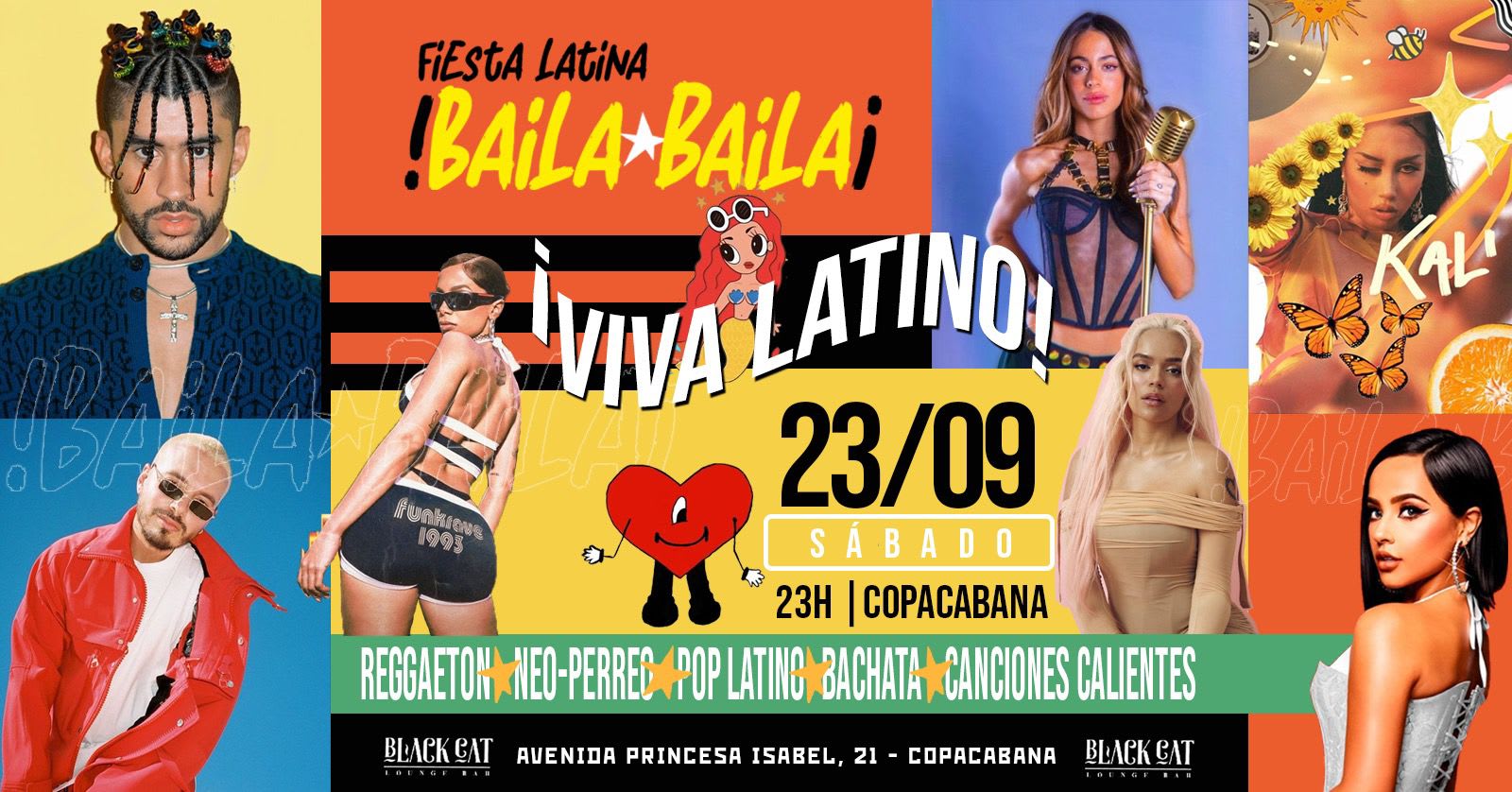 Fiesta Latina Baila Baila 3° Edição Cover