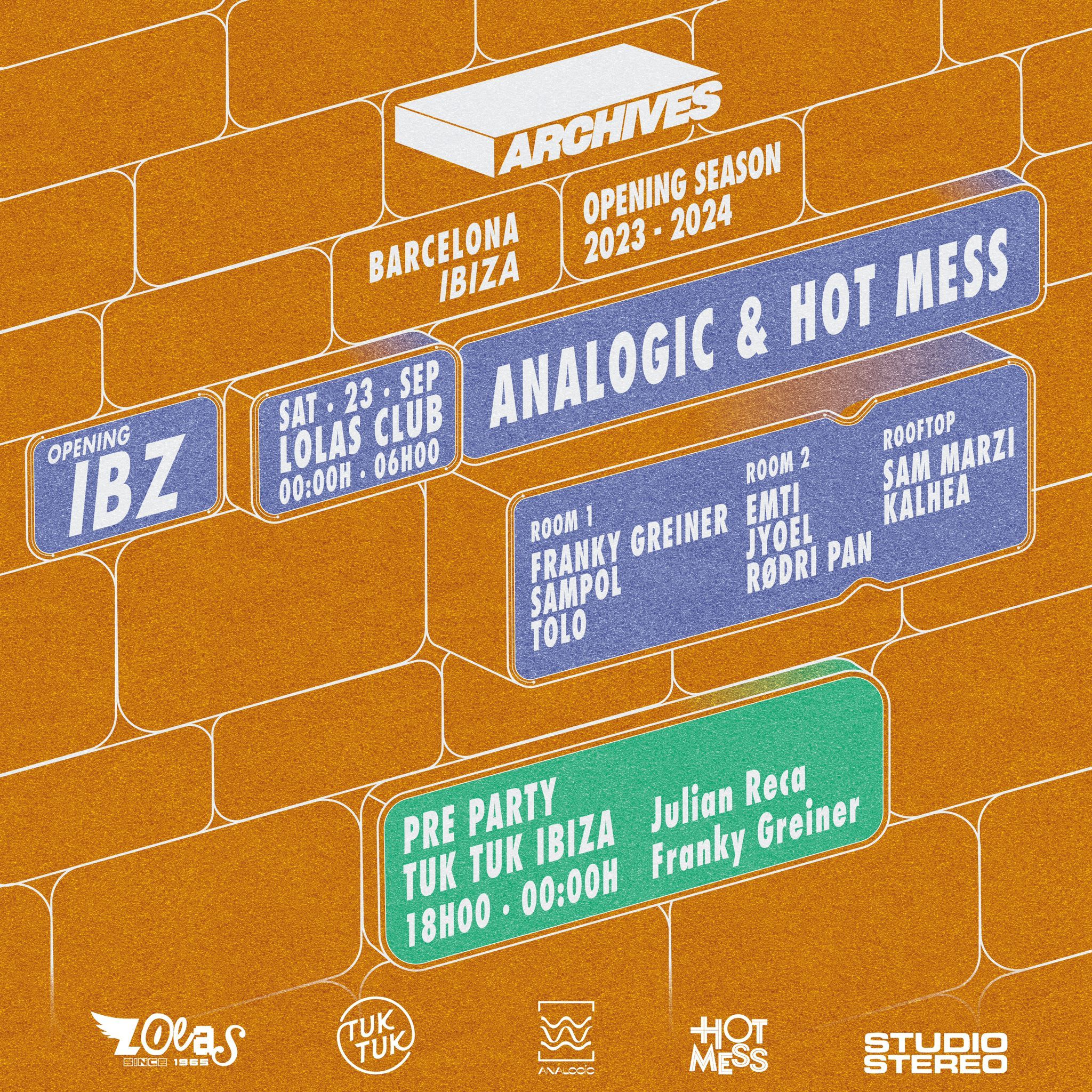 Archive X Analogic X Hot Mess Cover