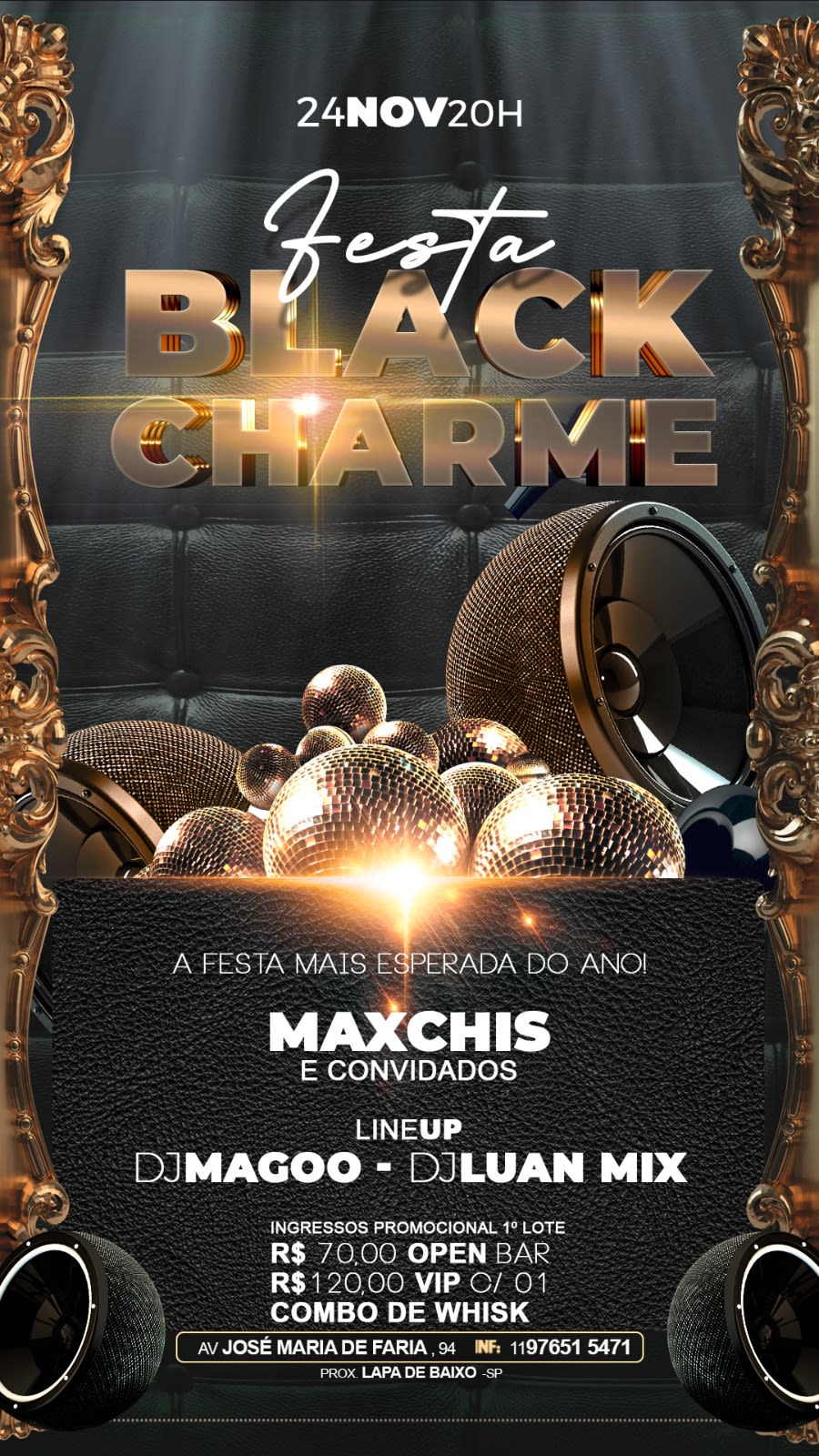 Festa Black Charme Cover