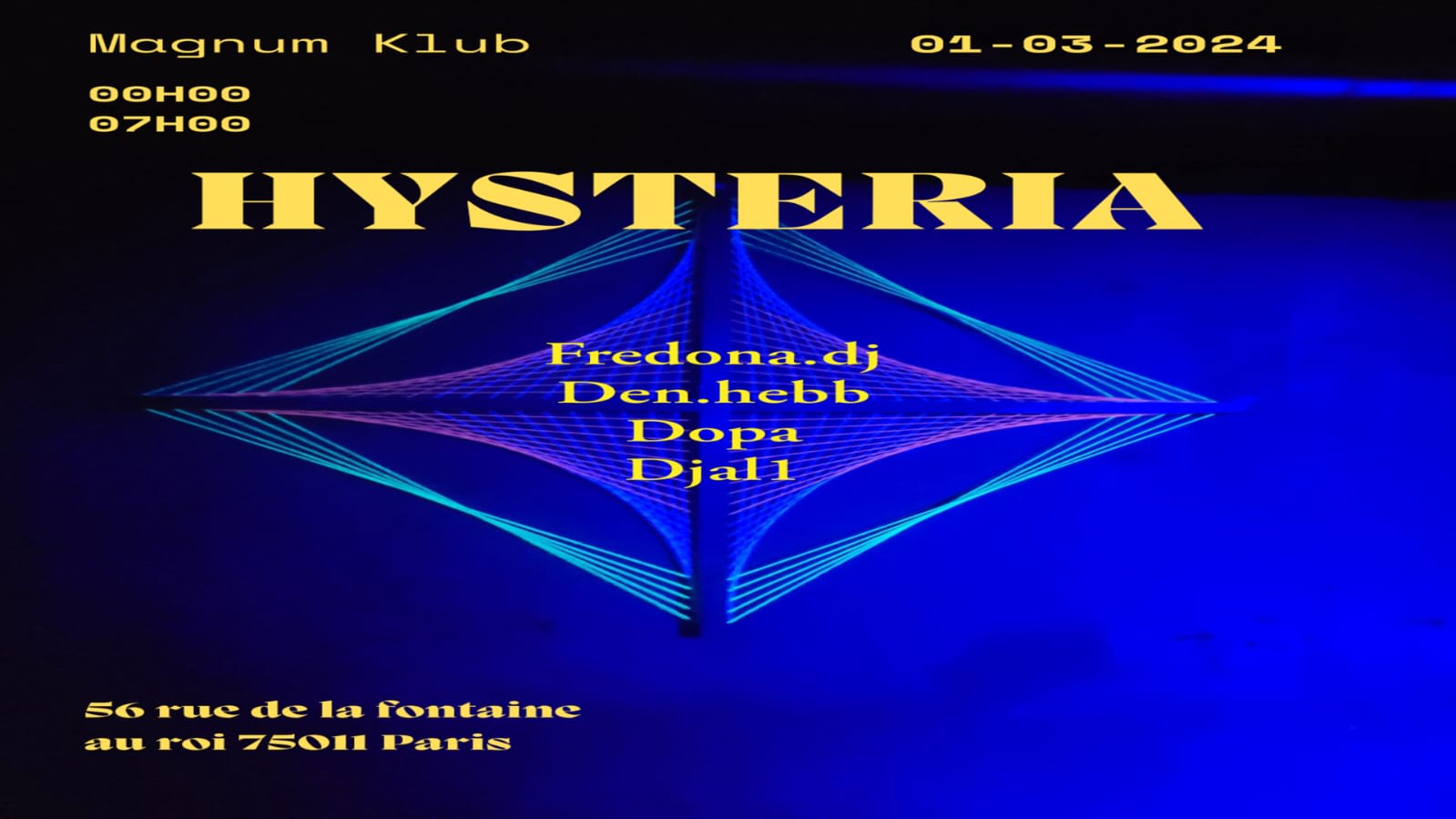 Hysteria Tekno Cover