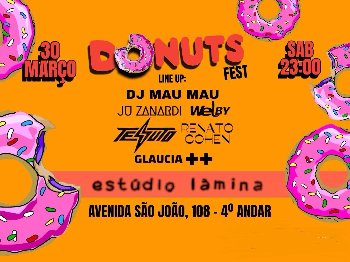 Donuts.Fest | 30.03.24 - Edição 5° Cover