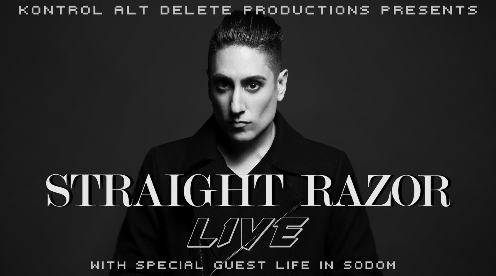 Straight Razor W/ Life In Sodom Winter Music Conference Mmw Cover