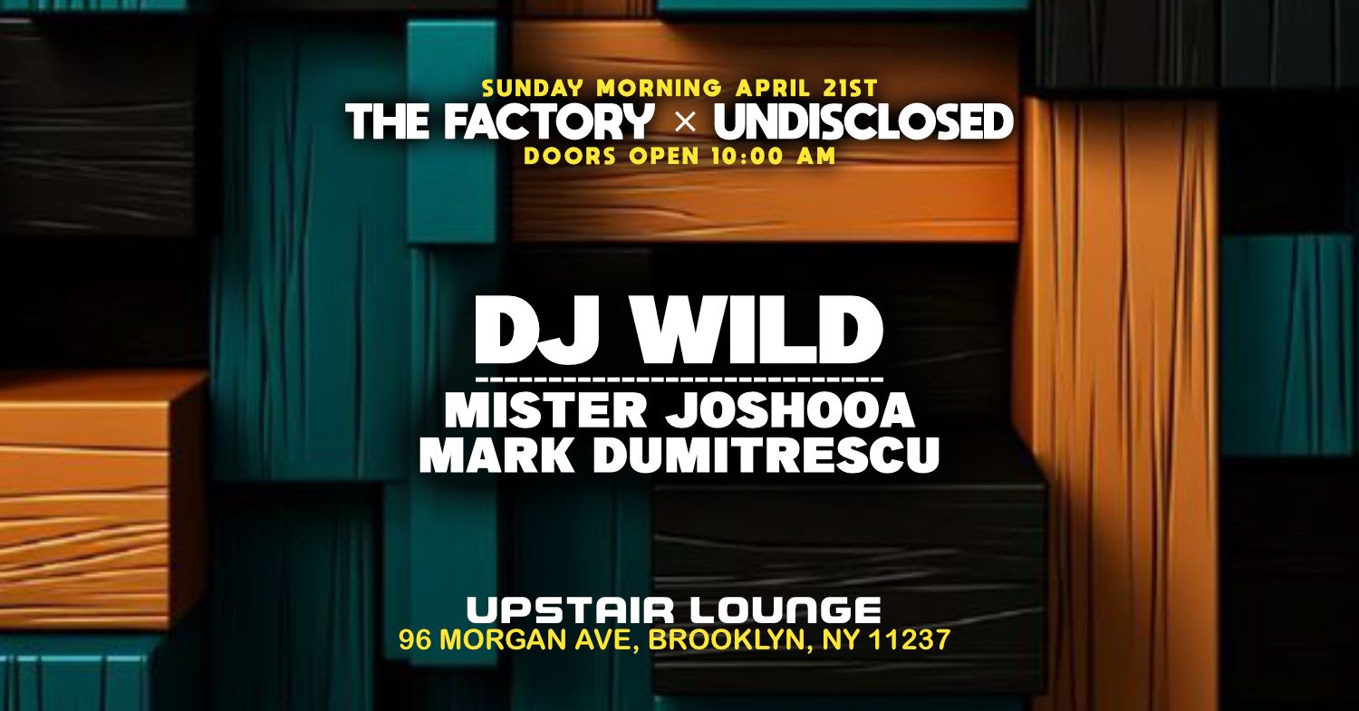 The Official Bklyn Day Party - Dj Wild - Mark Dumitrescu Cover