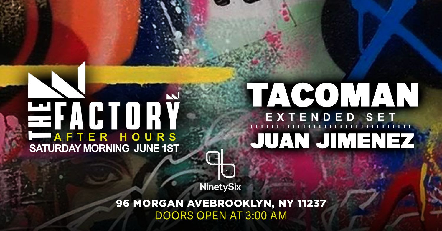 The Official Bklyn After Hours - Tacoman - Juan Jimenez Cover