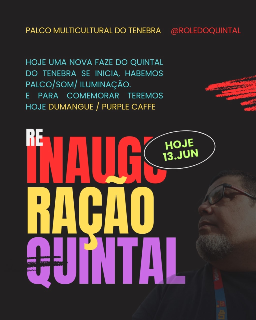 Reinauguração Do Quintal Do Tenebra Cover