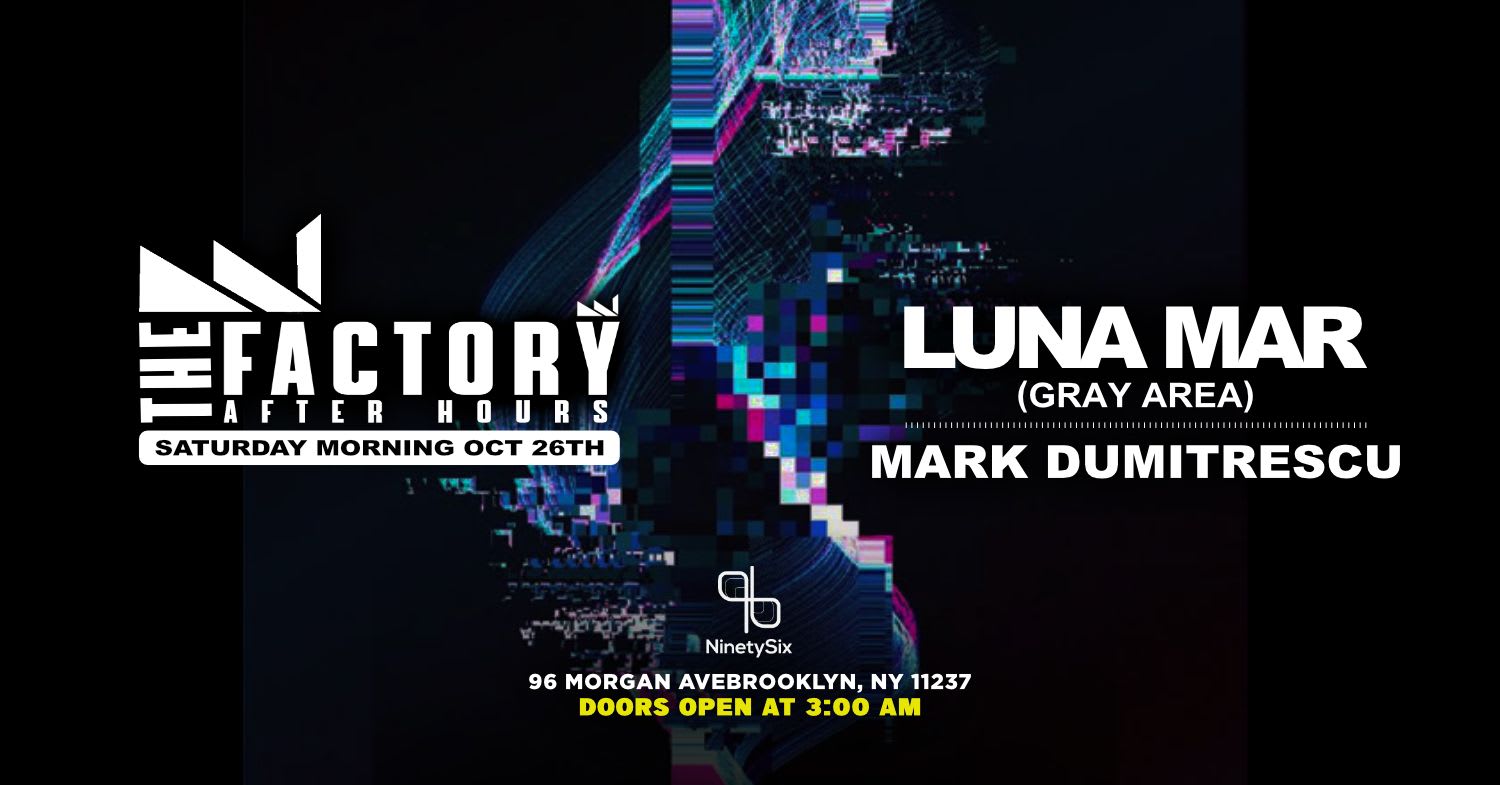 The Official Bklyn After Hours Mark Dumitrescu - Luna Mar Cover