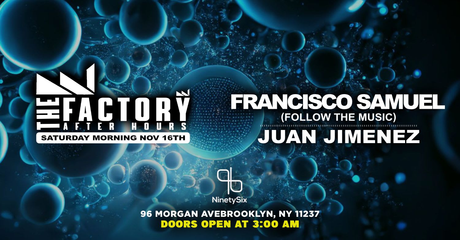 The Official Bklyn After Hours Francisco Samuel ● Juan J Cover