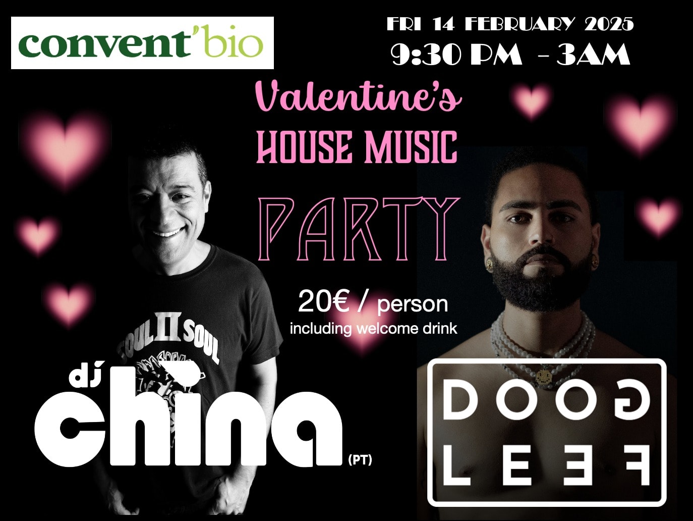 Valentine's House Music Party Cover
