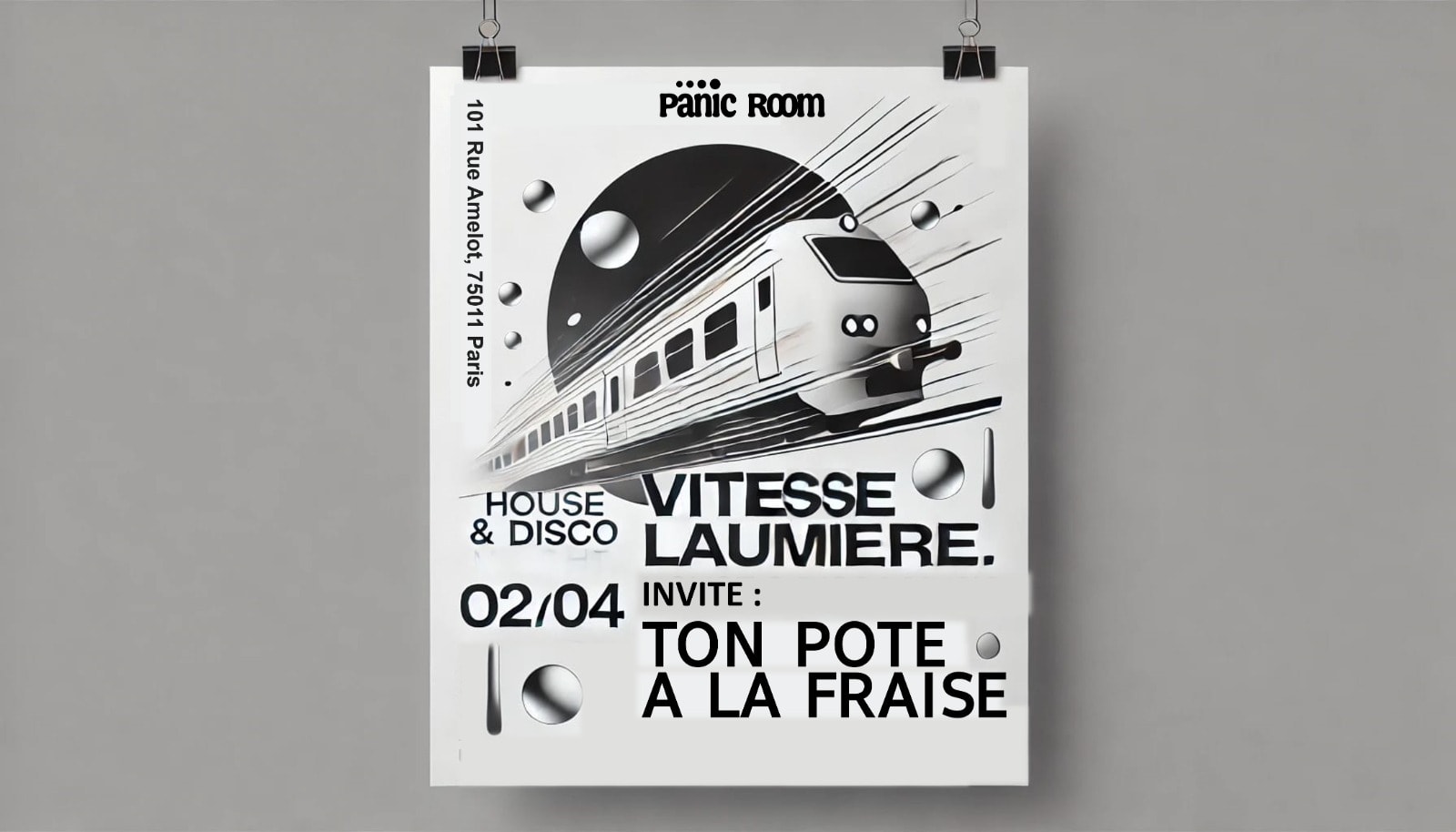 Vitesse Laumière Invite Ton Pote À La Fraise Cover