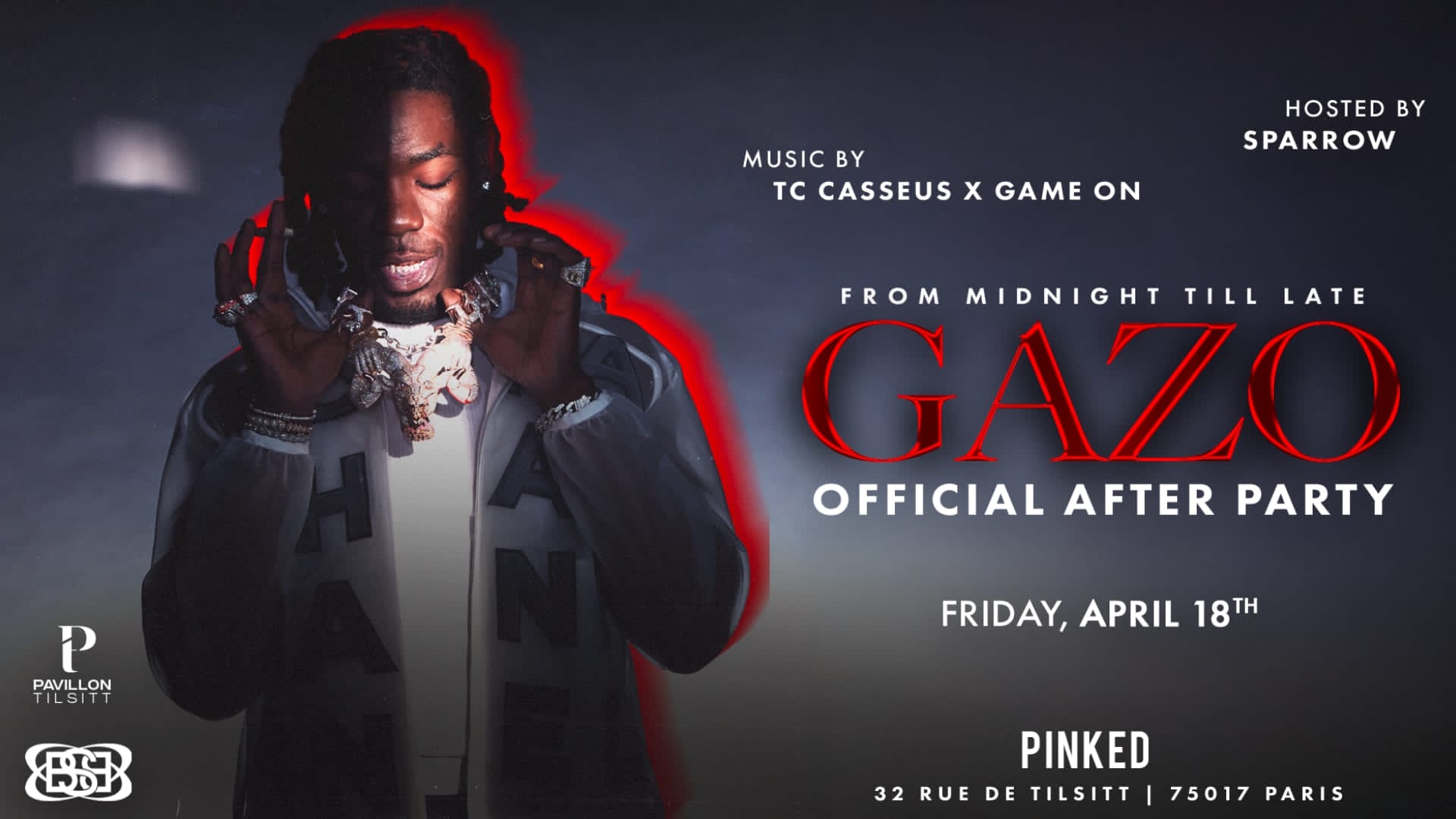 Pinked - Friday 18/04 - Gazo Official After Party Cover