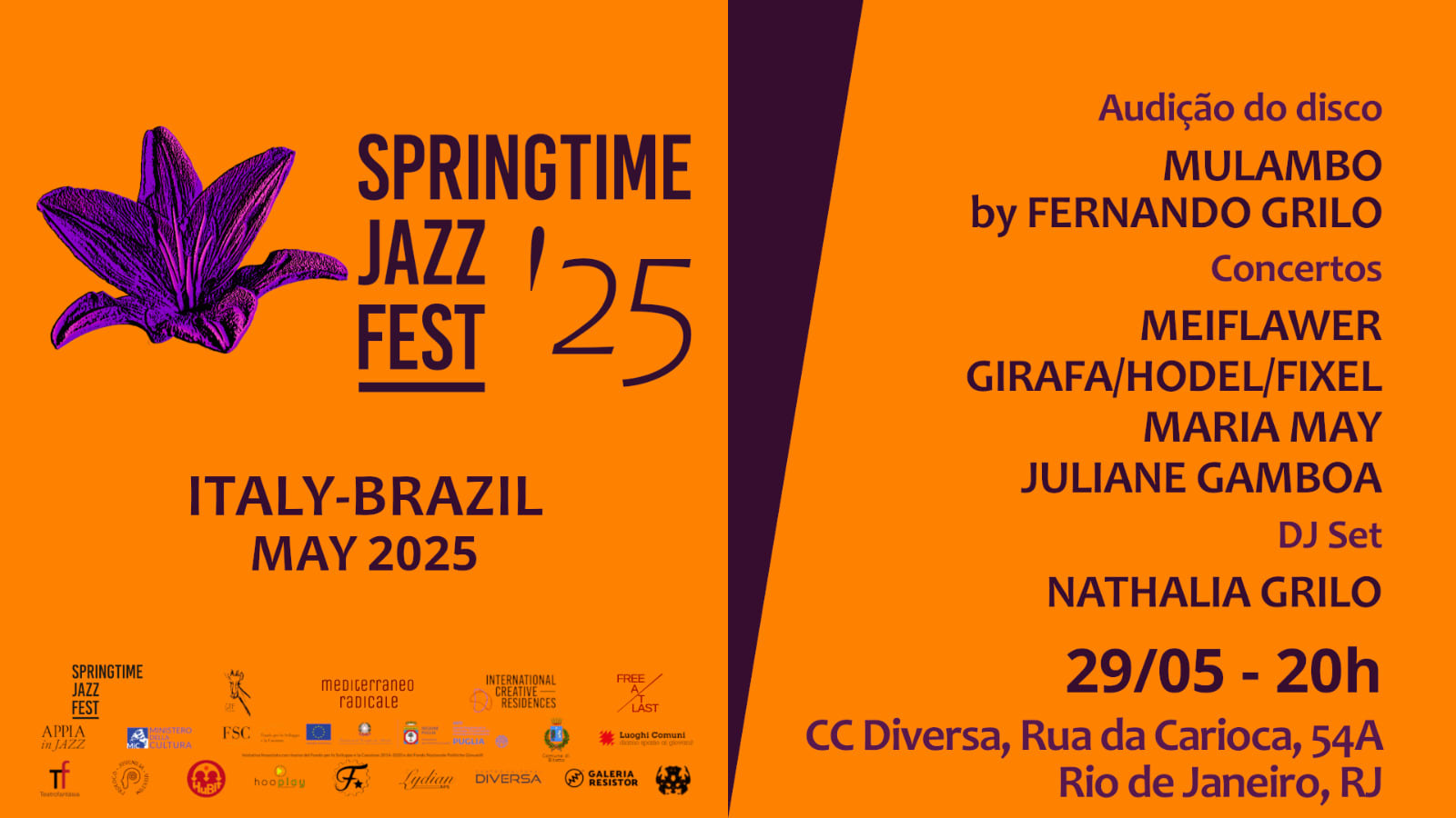 Springtime Jazz Festival Cover