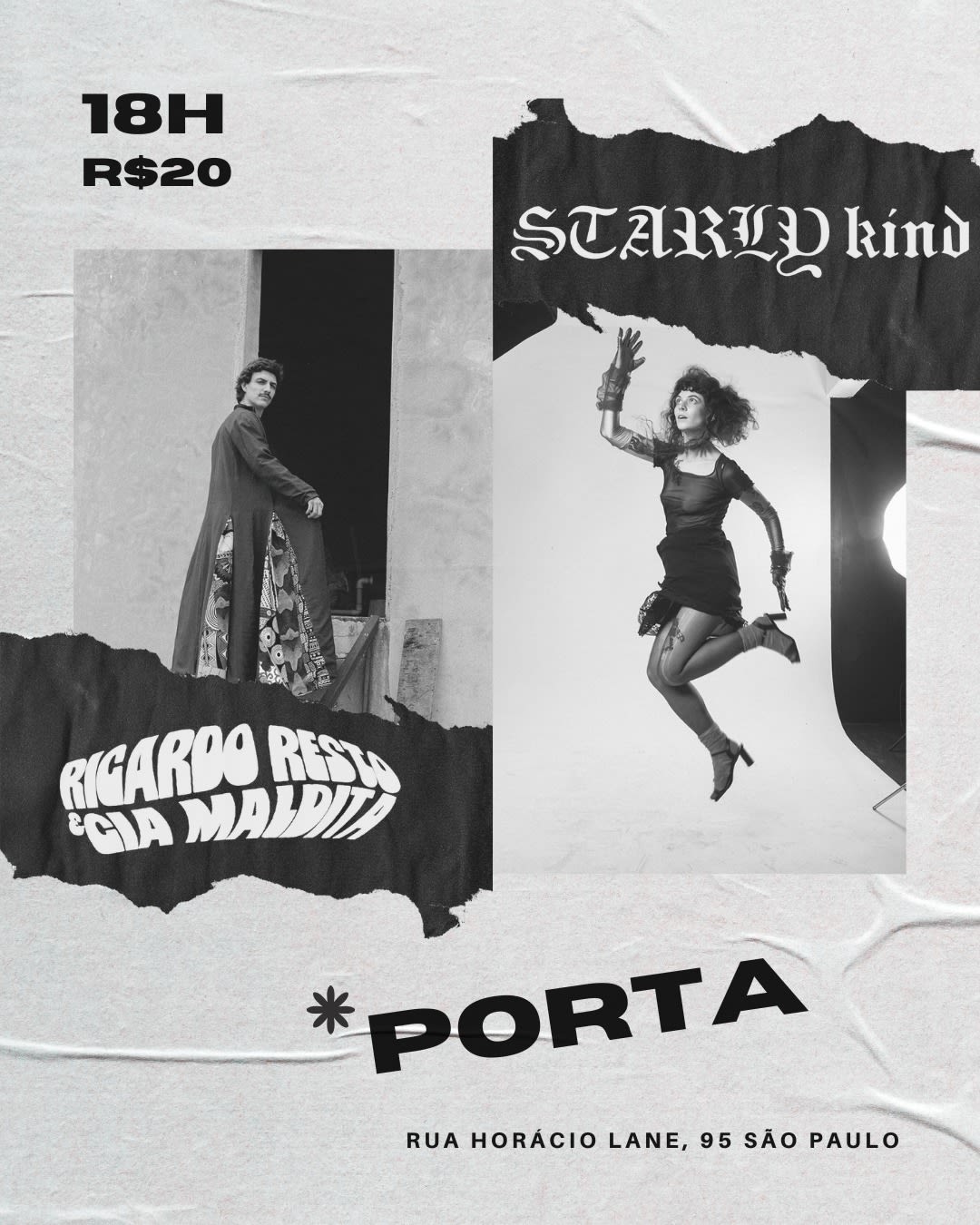 Starly Kind E Ricardo Resto & Cia Maldita Na Porta Cover