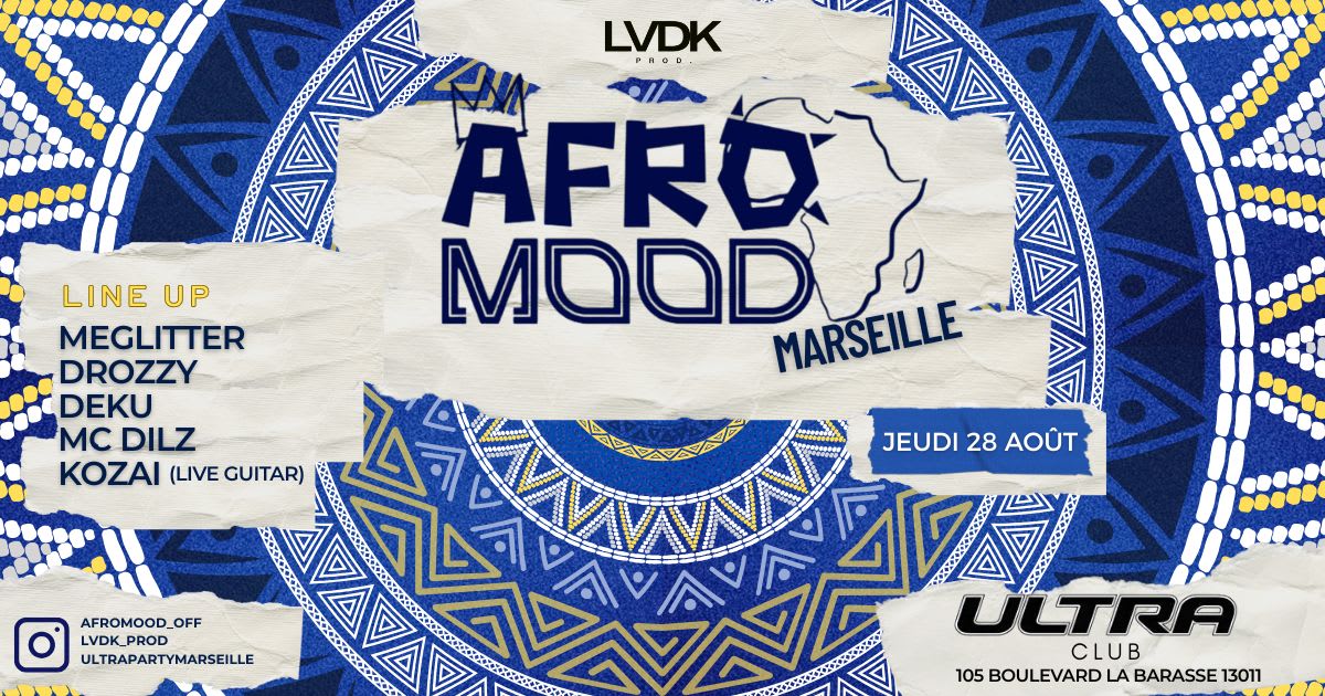 Afromood - Marseille - 28/08 Cover