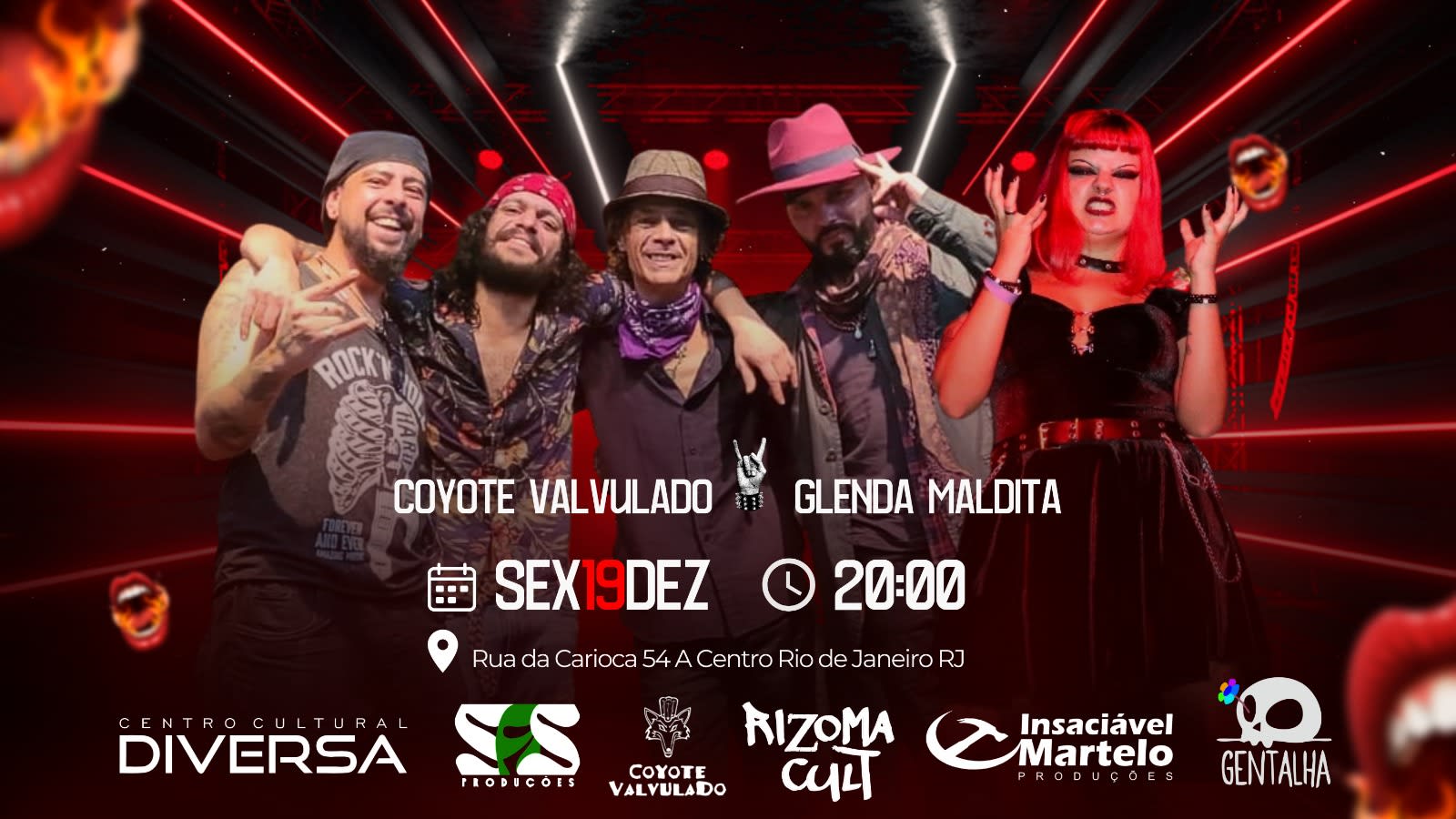 Coyote Valvulado + Glenda Maldita Na Diversa Cover
