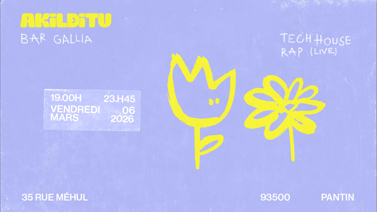 Akilditu - Bar Gallia Cover