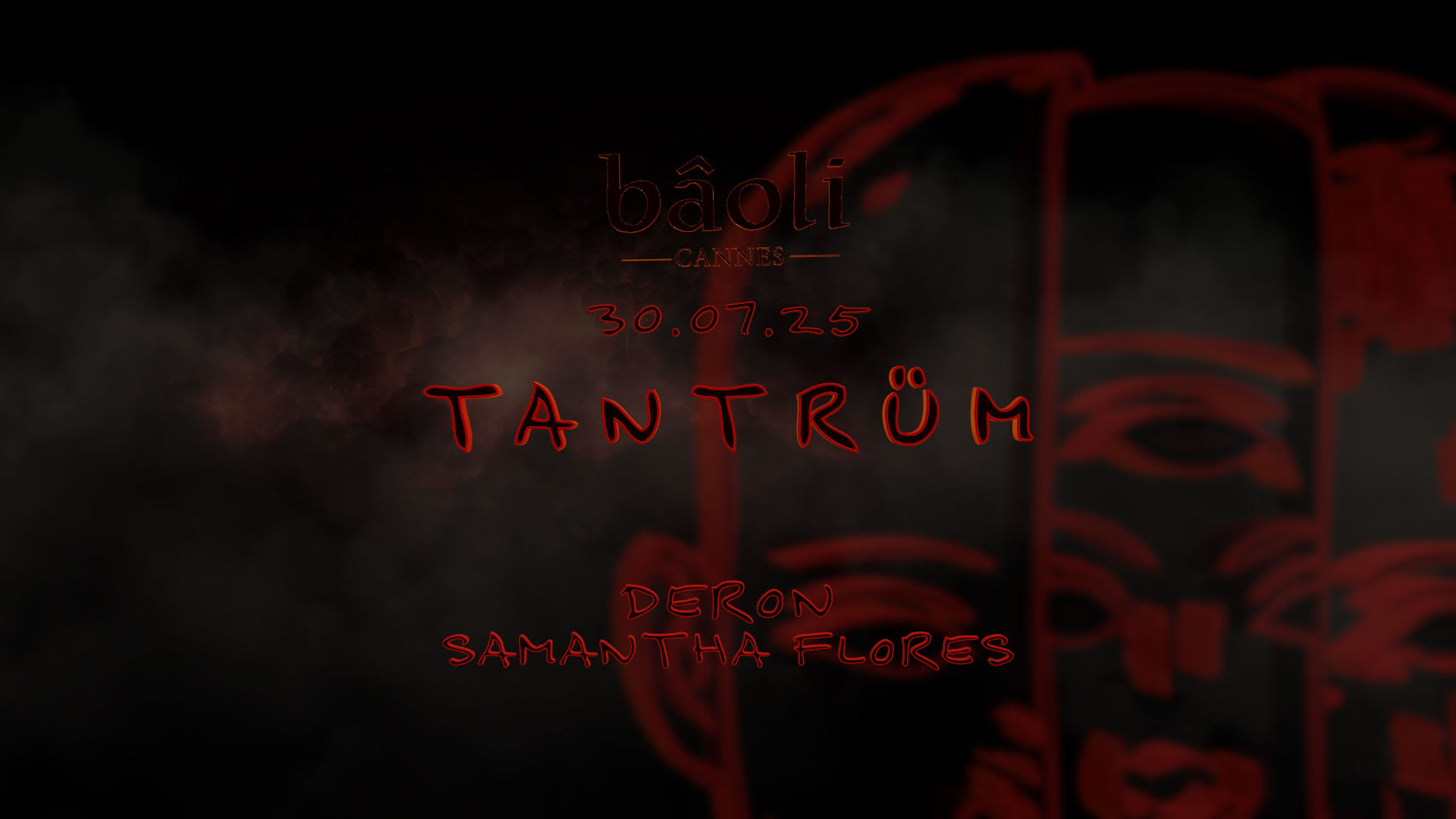 Tantrüm X Baoli Cannes - 30.07.25 - Deron & Samantha Flores Cover