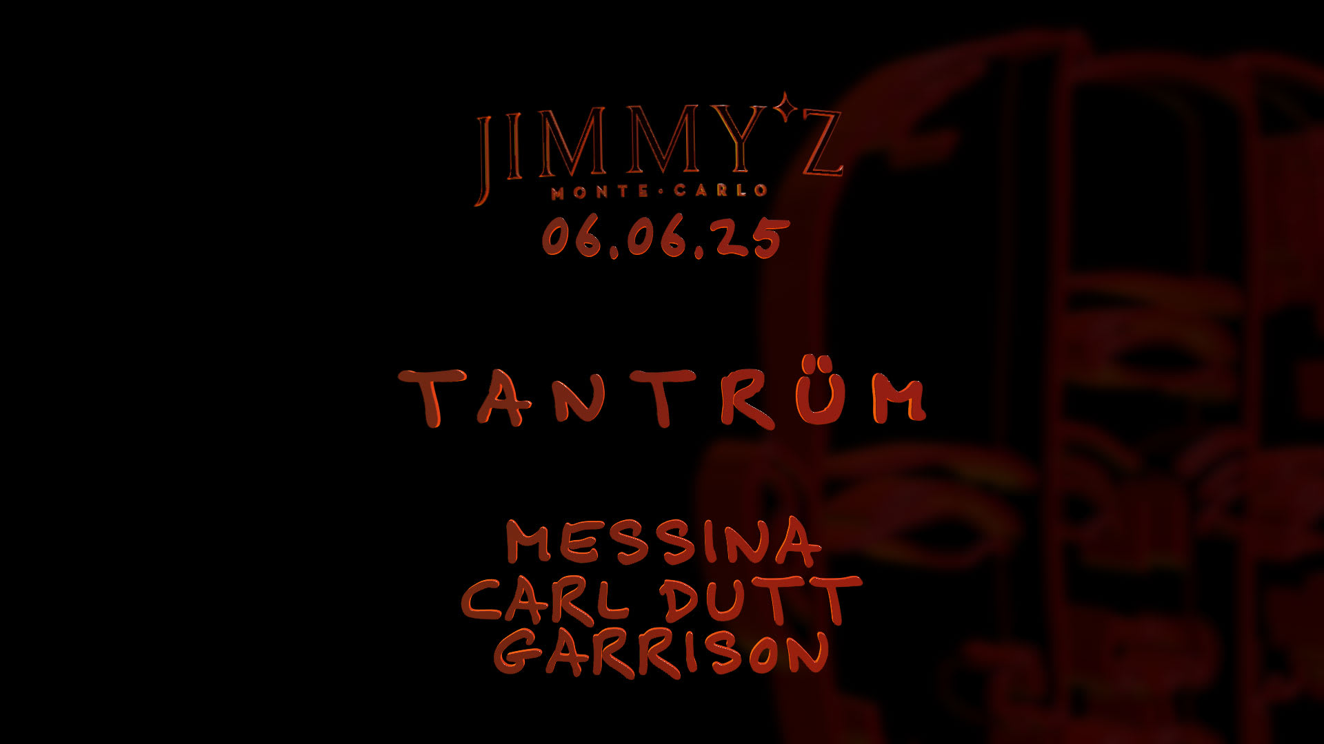 Tantrüm X Jimmy*Z MC - 06.06.25 Cover