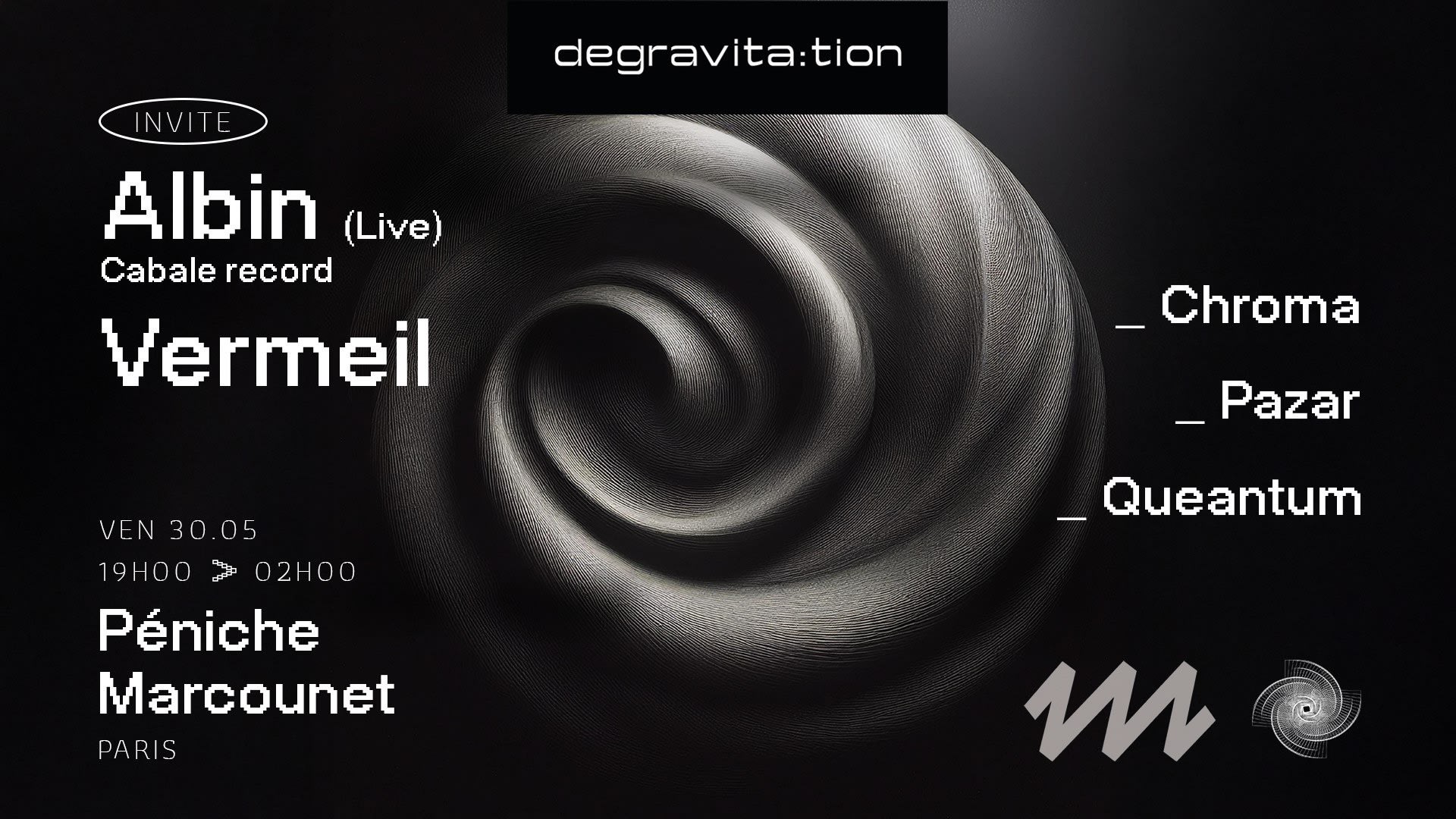 Degravita:Tion Invite • Albin Renard (Live) & Vermeil • Cover