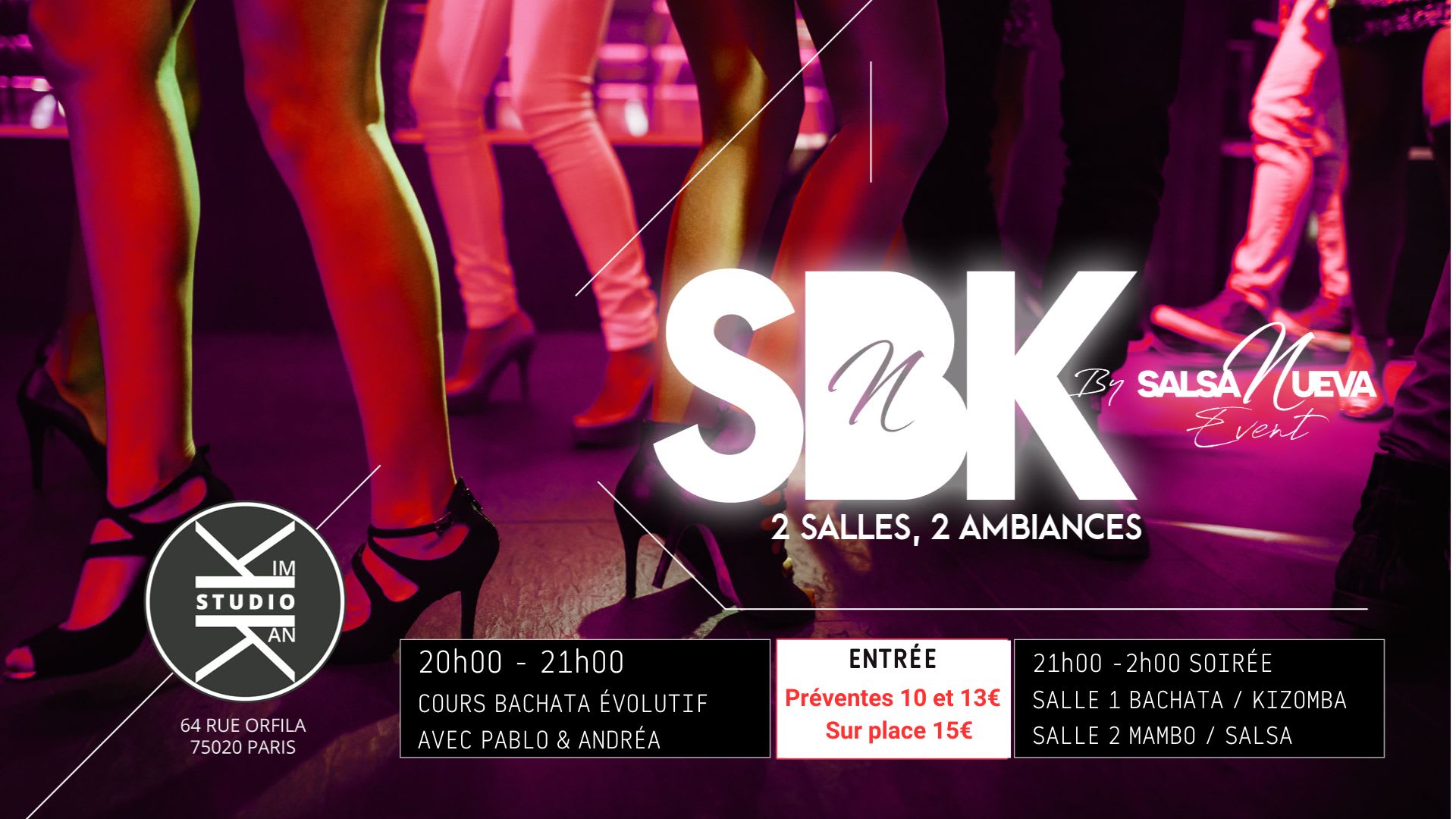 Soirée Sbk By Salsanueva Cover