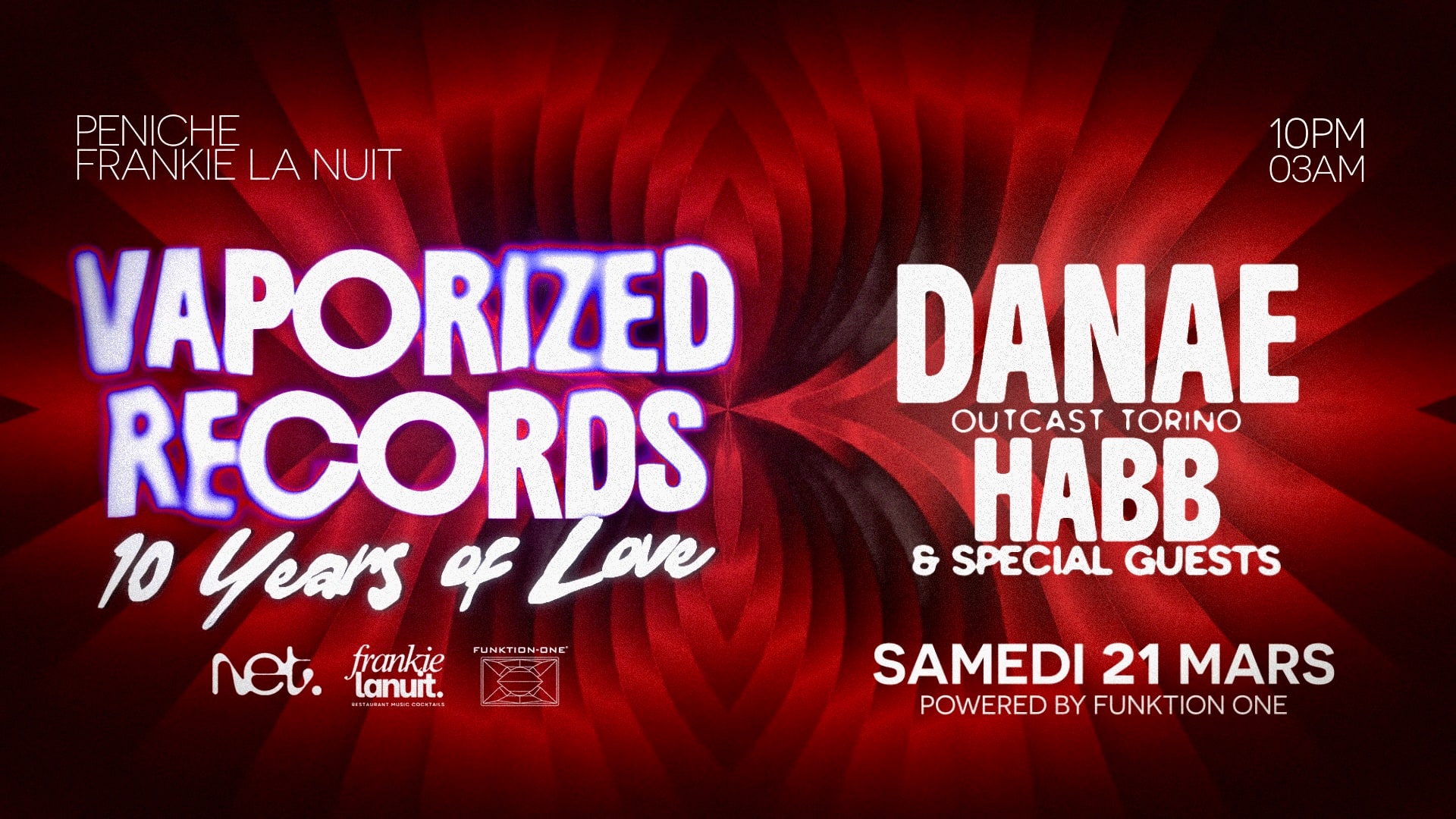 Vaporized With Danae (Outcast Torino) - 10th Anniversary Cover