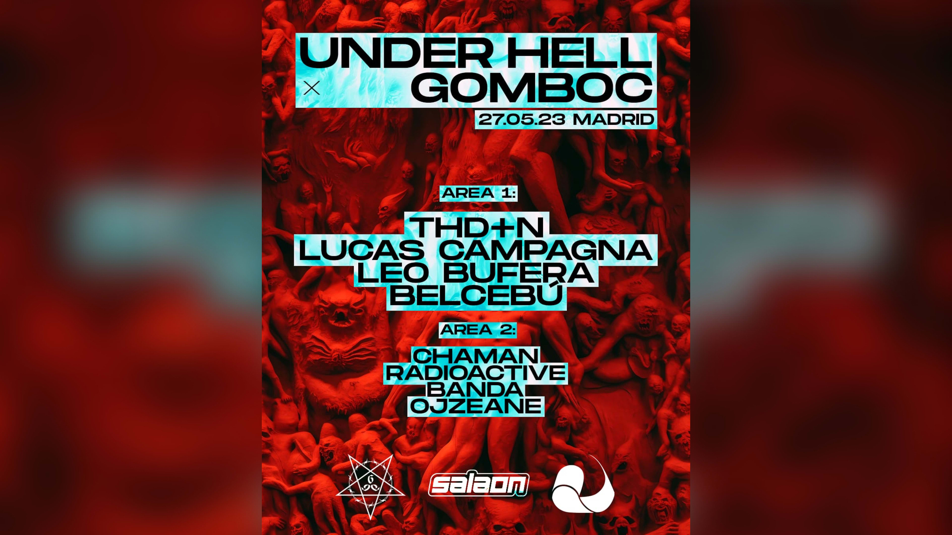 Under Hell X Gomboc Records Cover