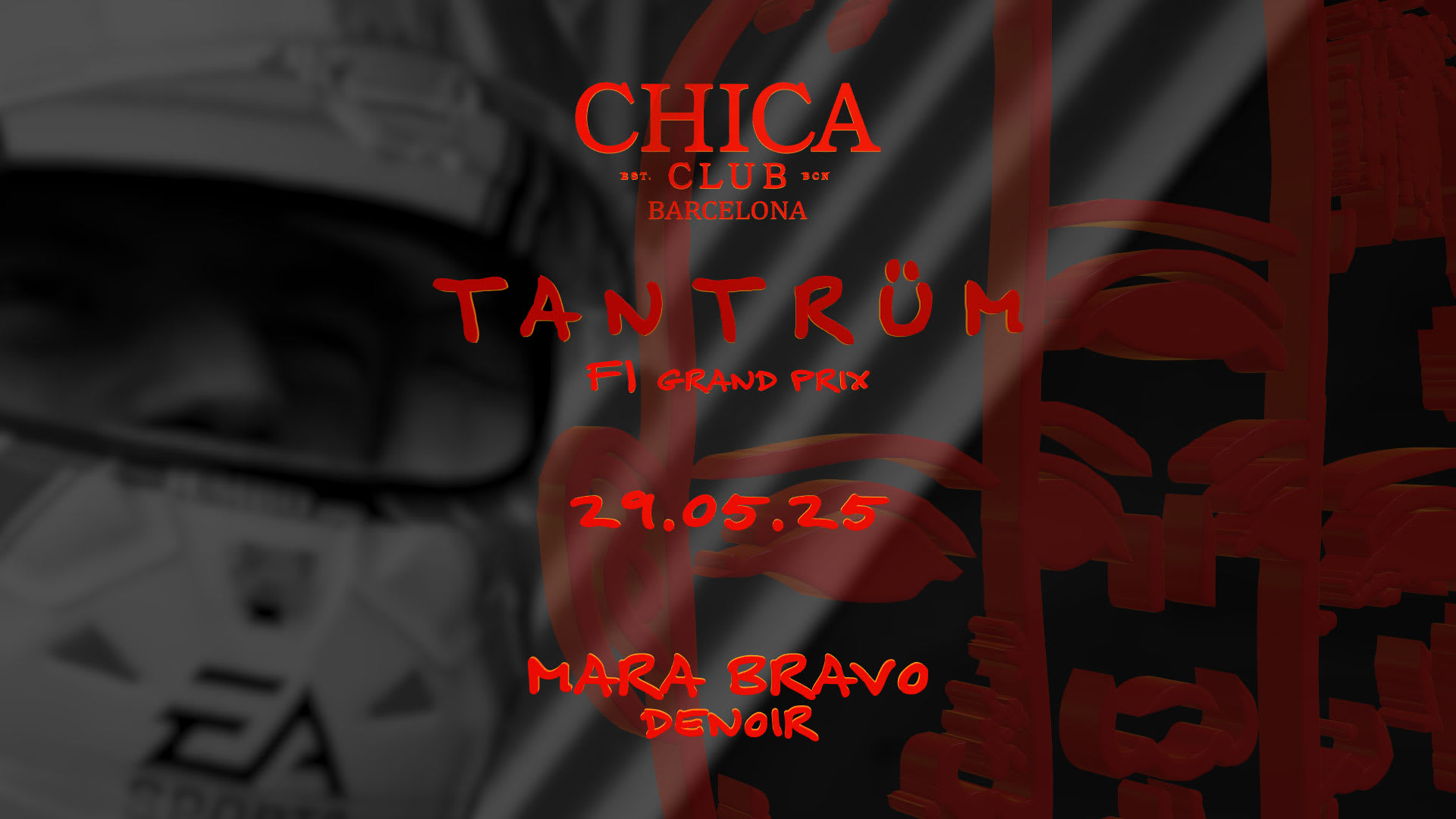 Tantrüm X Chica Club Barcelona - 29.05 Cover