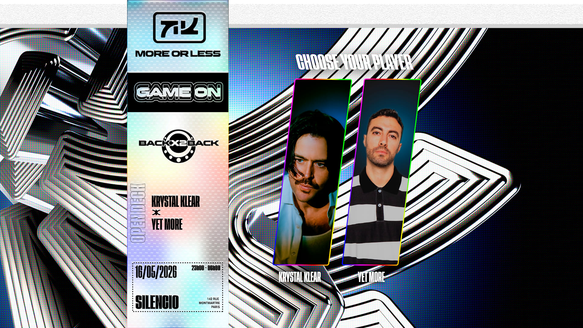 More Or Less: Krystal Klear B2b Yet More Cover