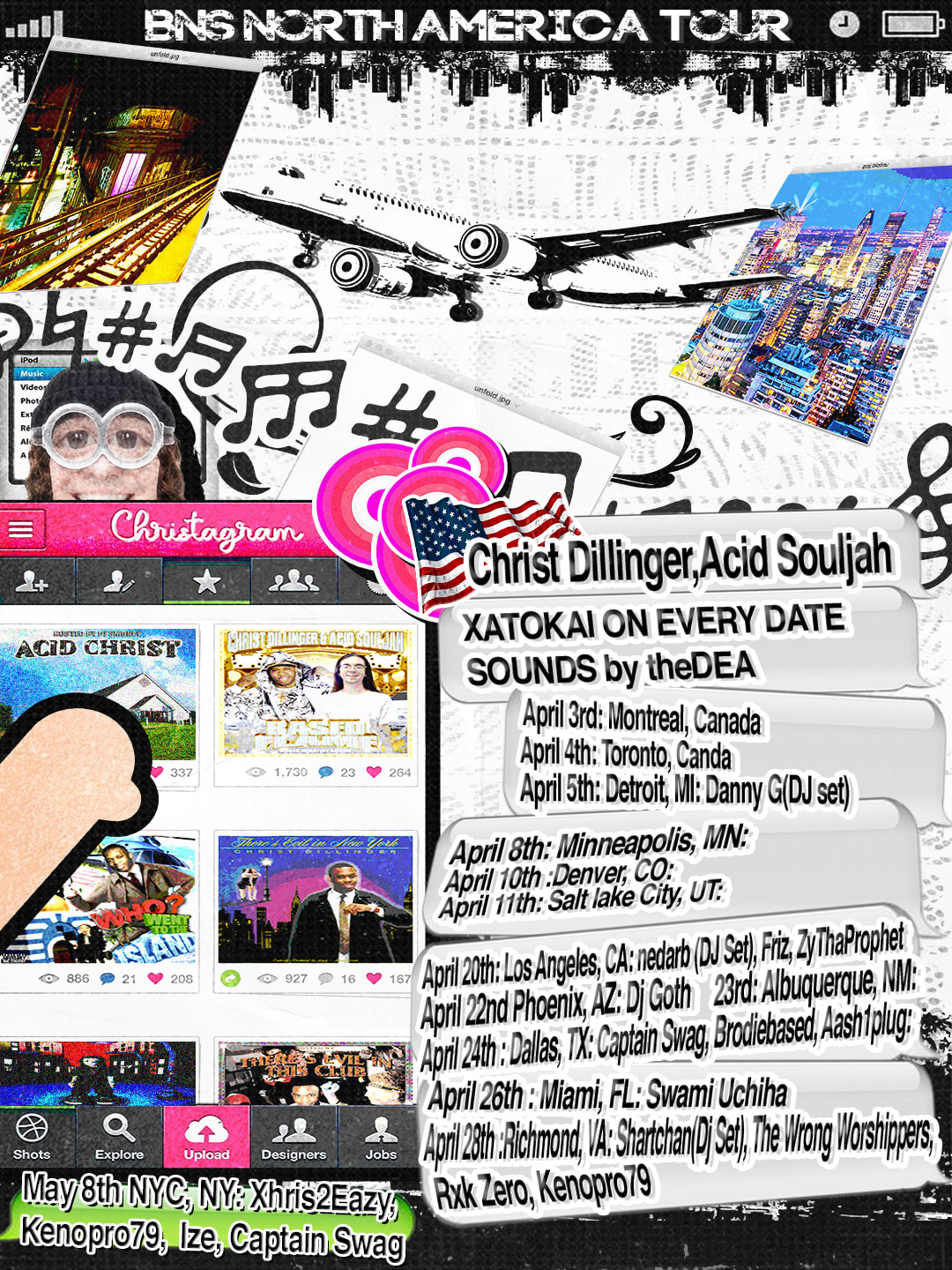 Based Negative Squad Tour Cover