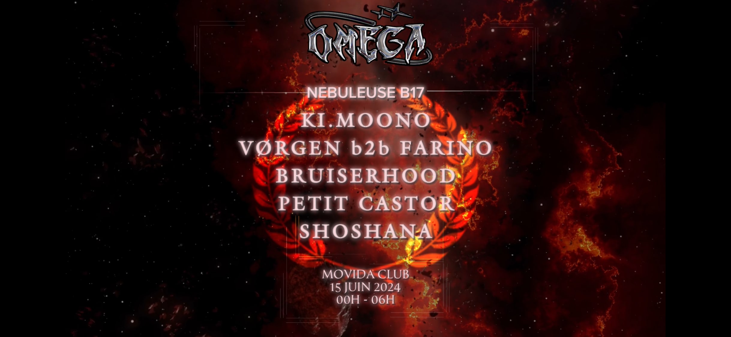 Omega : Nébuleuse B17 Cover