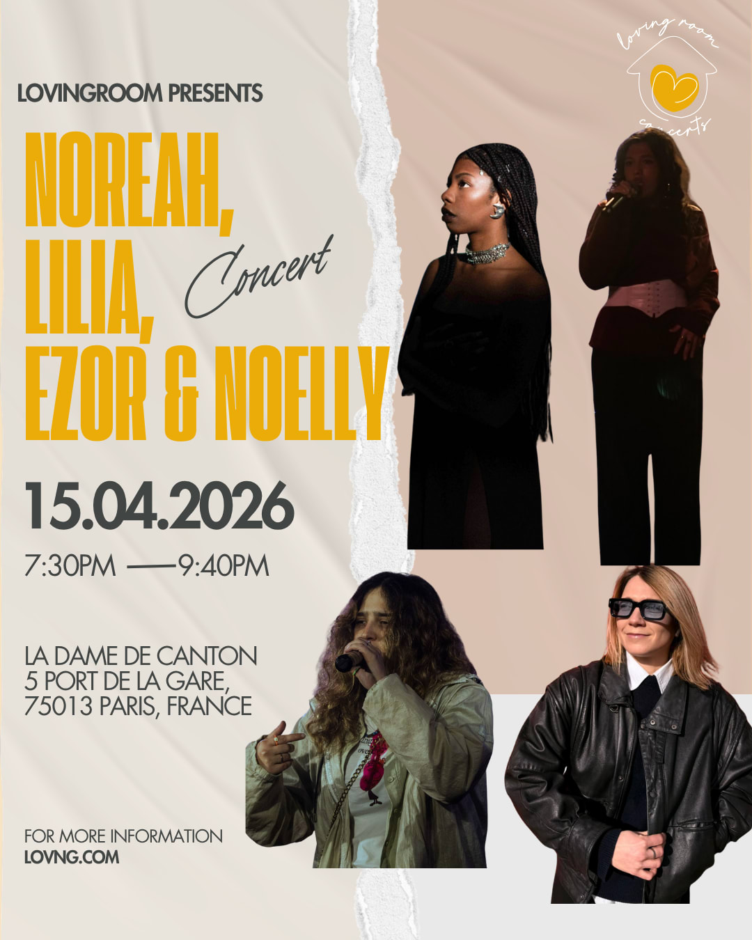 Noreah X Lilia X Ezor X Noelly Cover
