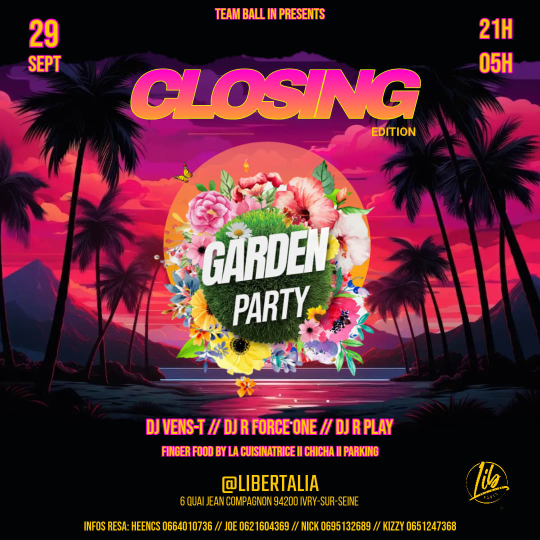 Garden Party « Closing » S2ep17 Cover