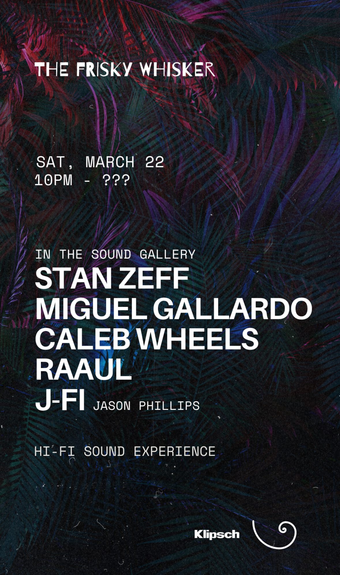 The Frisky Whisker Presents Stan Zeff, Miguel Gallardo Cover