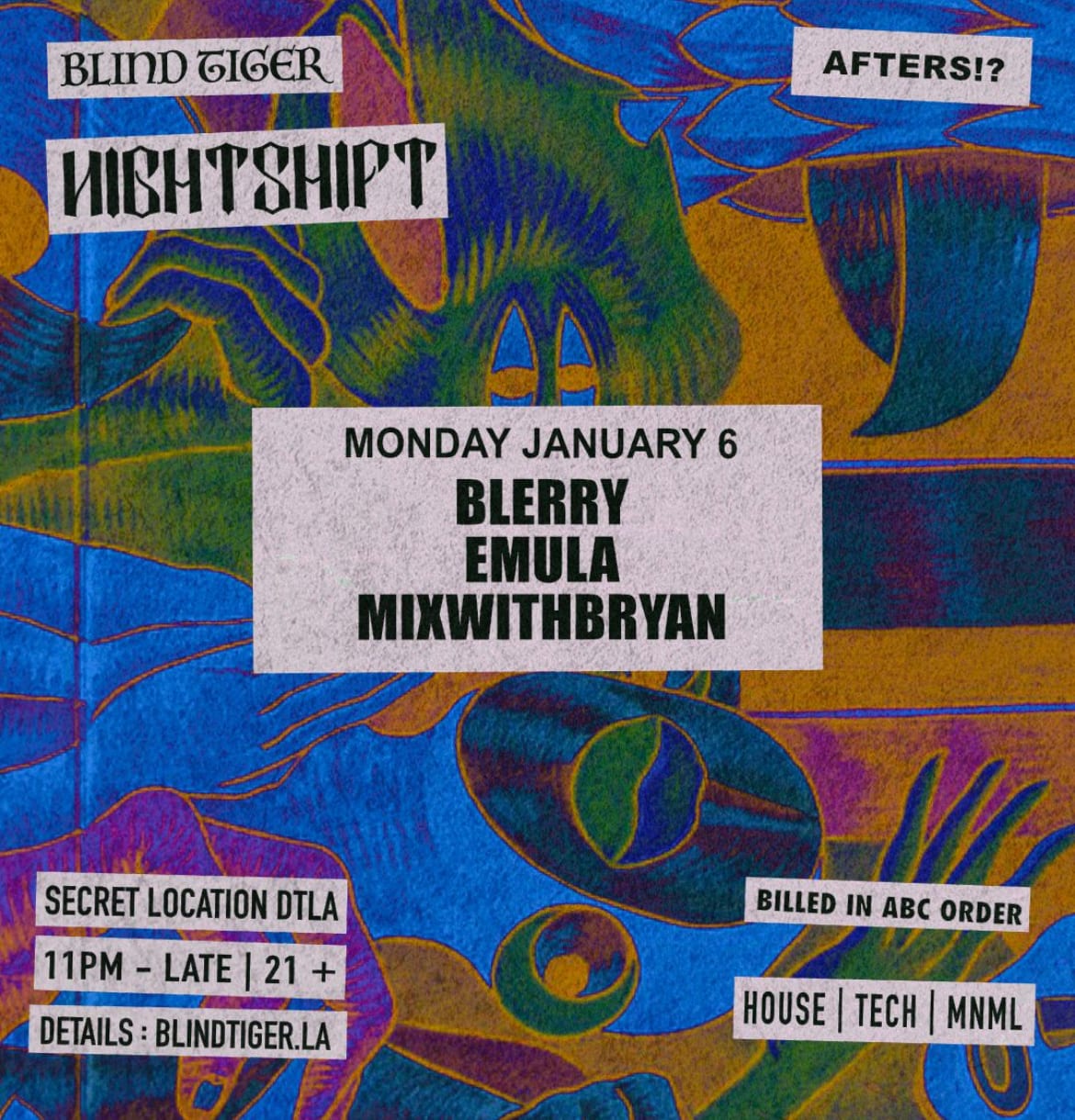 Nightshift Afterhours Cover