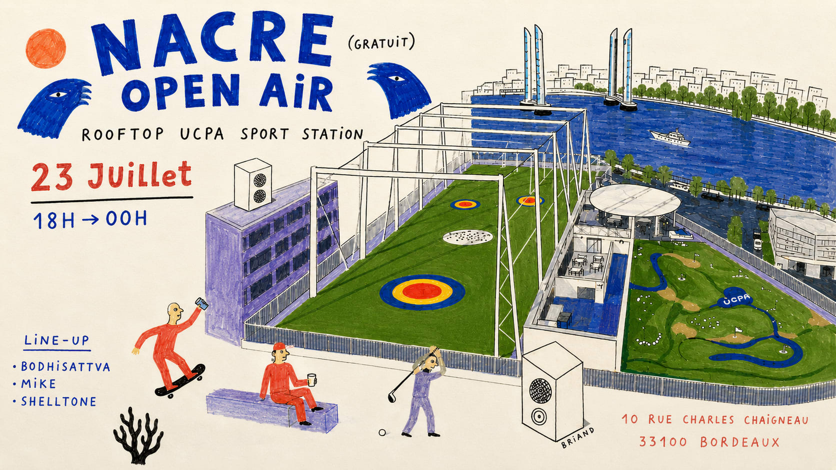 Nacre Open Air : Rooftop Party Cover