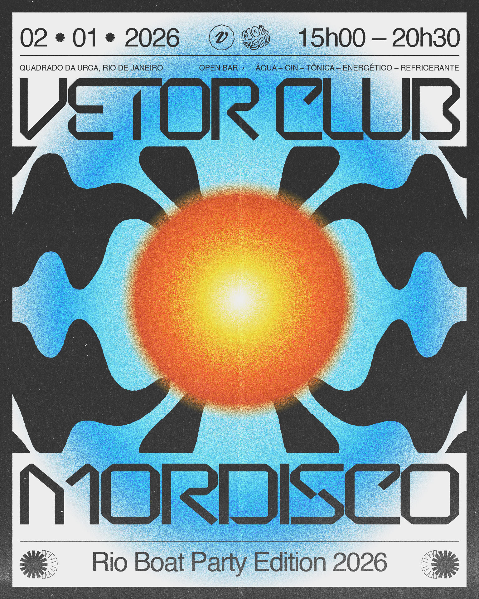 Vetor Club + Mordisco (Boat Party) Cover