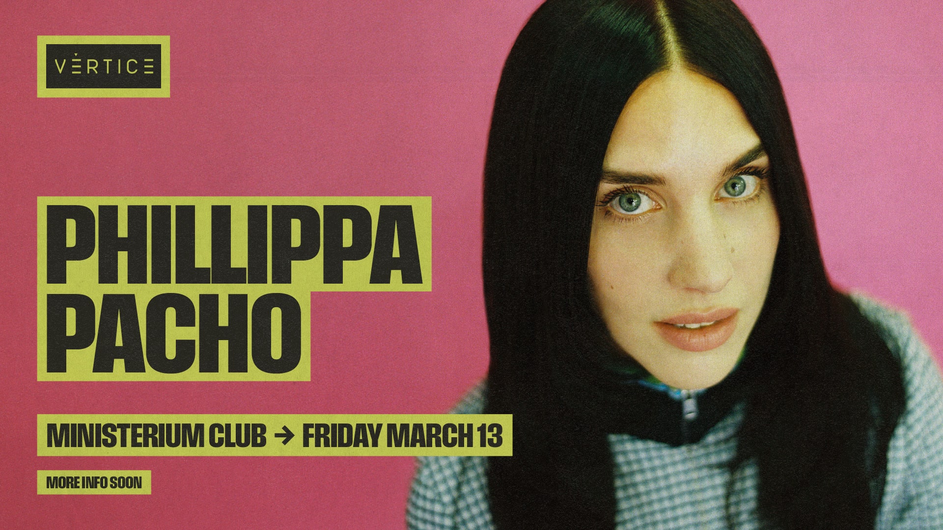 Vértice Invites Philippa Pacho Cover