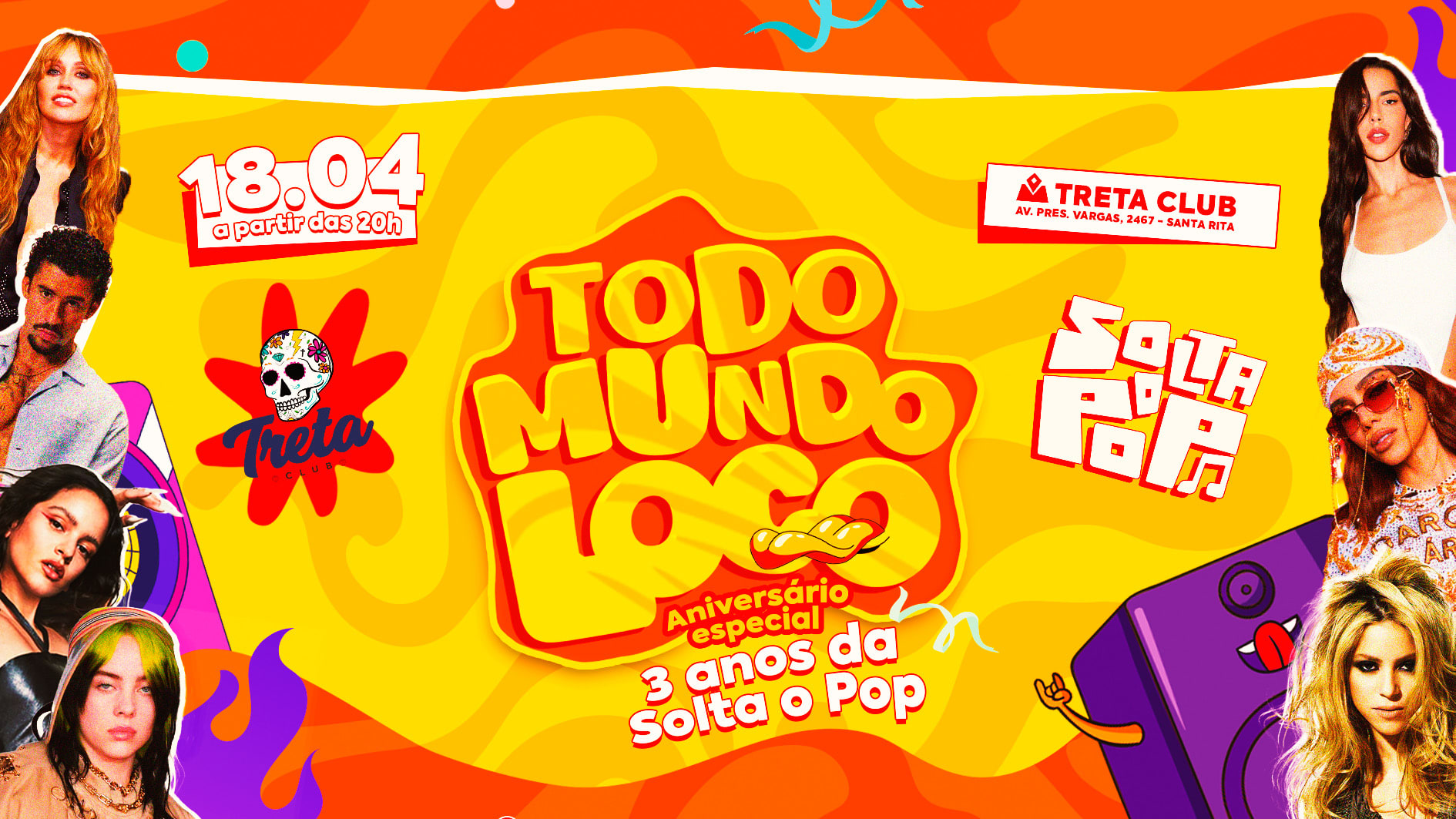 Todo Mundo Loco No Bday De 3 Anos Da Solta O Pop Cover