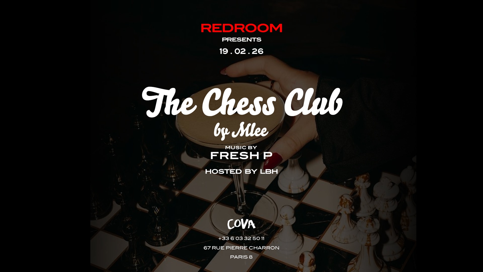 Redroom X Chess Club | Special Edition By Mlee At Cova Cover