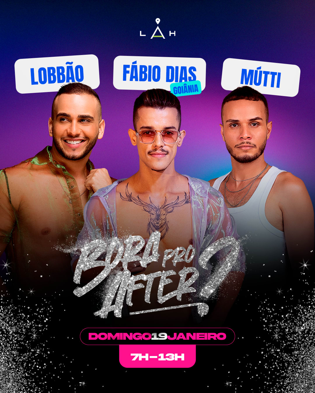 19/1 - Bora Pro After? 7h Às 13h Cover